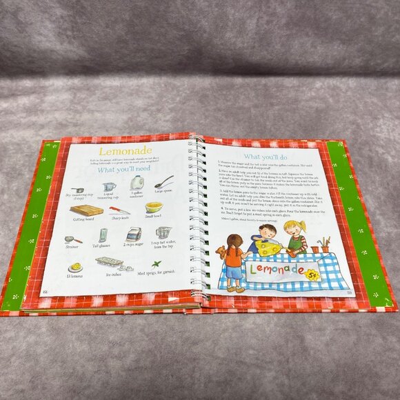 Paula Deens "My First Cookbook" Spiral-Bound Hardcover Childrens Recipe Book - Picture 6 of 10
